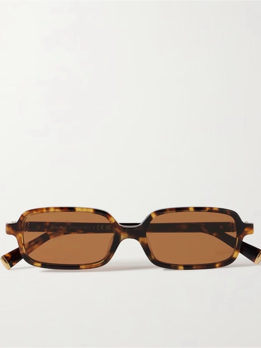 Miu Miu Women’s Tortoiseshell Sunglasses - Brown